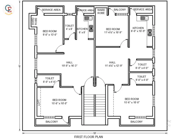 2D Layout Civileon
