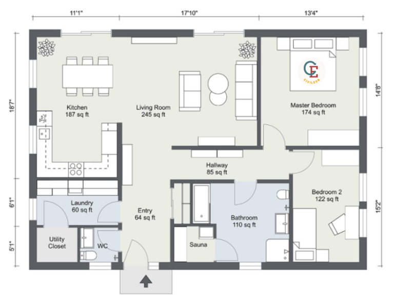 2D Layout Civileon