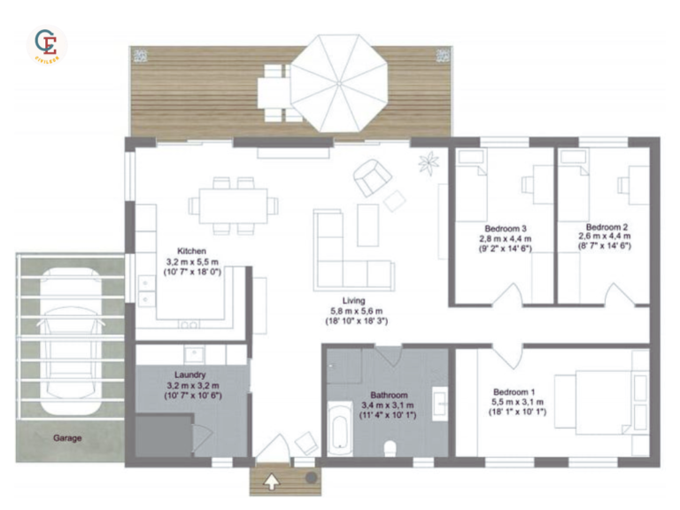 2D Layout Civileon