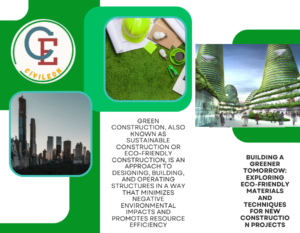 Green Construction: Exploring Eco-Friendly Materials and Techniques for New Projects