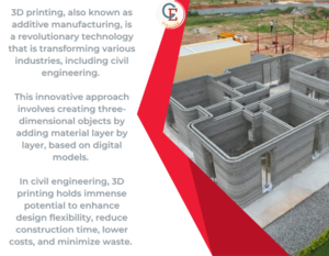 3D Printing in Civil Engineering